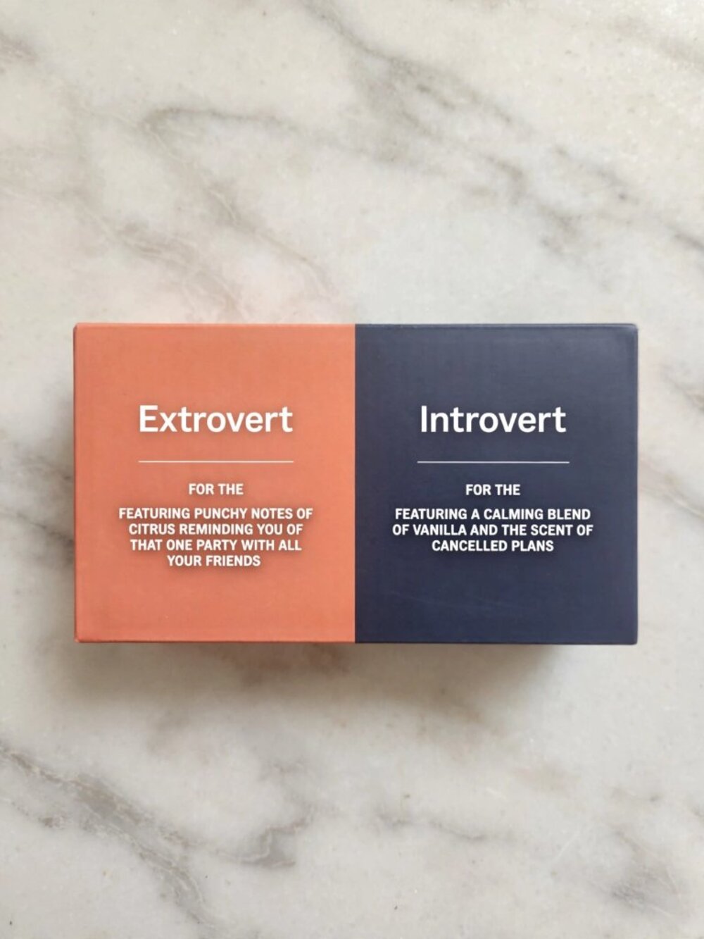 Introvert Extrovert Candle Duo - Picture 2 of 2